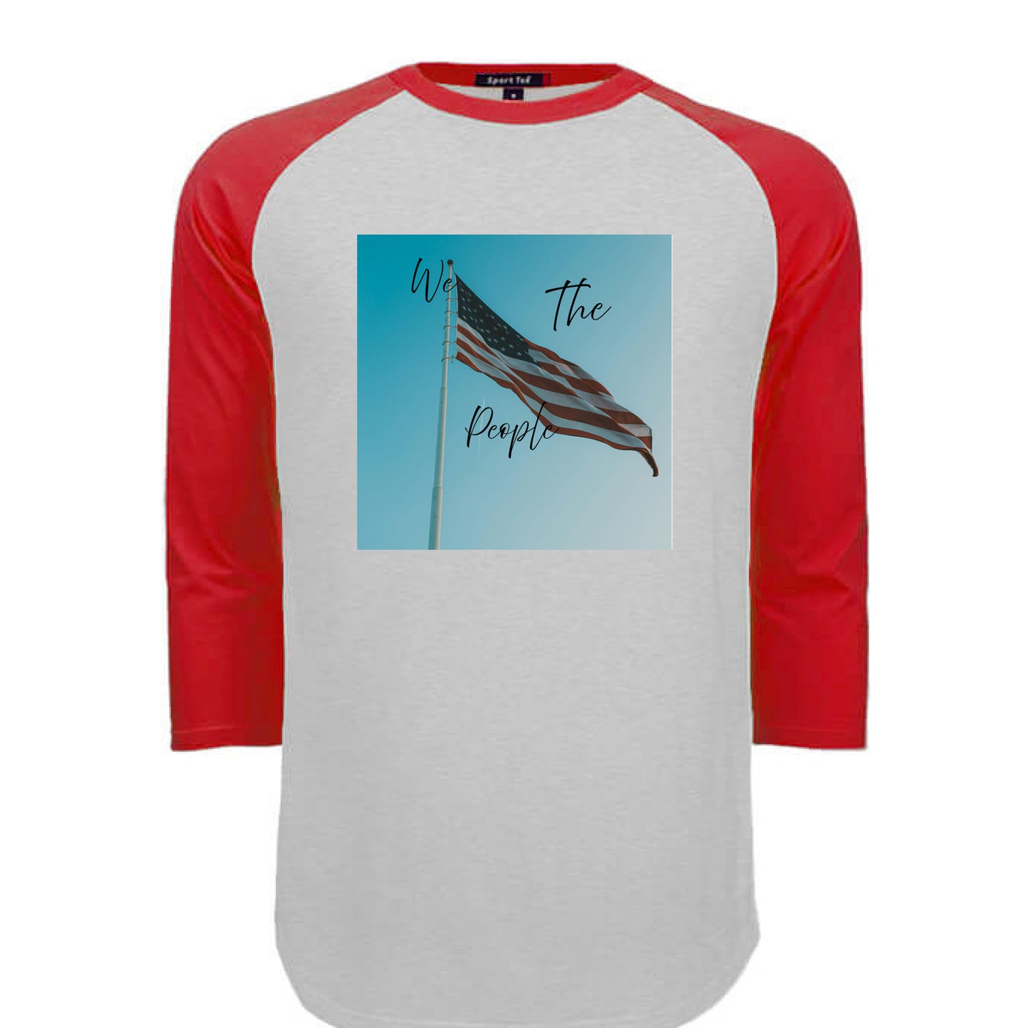 HEATHER GREY / RED - FRONT